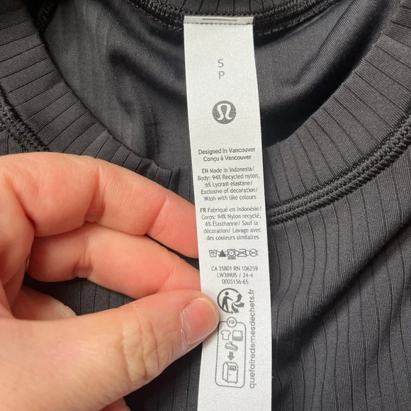 Lululemon Ribbed Long Sleeve Shirt - Picture 10 of 11